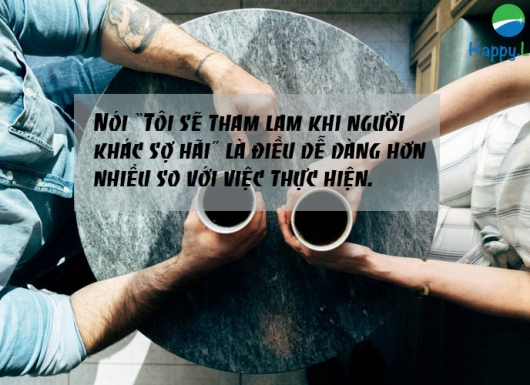 Tôi sẽ tham lam khi người khác sợ hãi