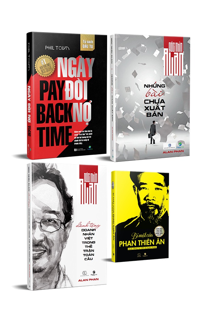 Combo sách Thành công – Làm giàu (Gồm 4 cuốn)