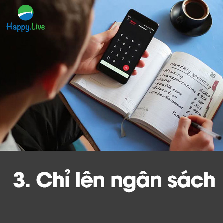 chỉ lên ngân sách