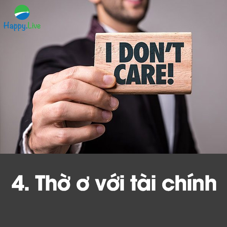 thờ ơ với tài chính