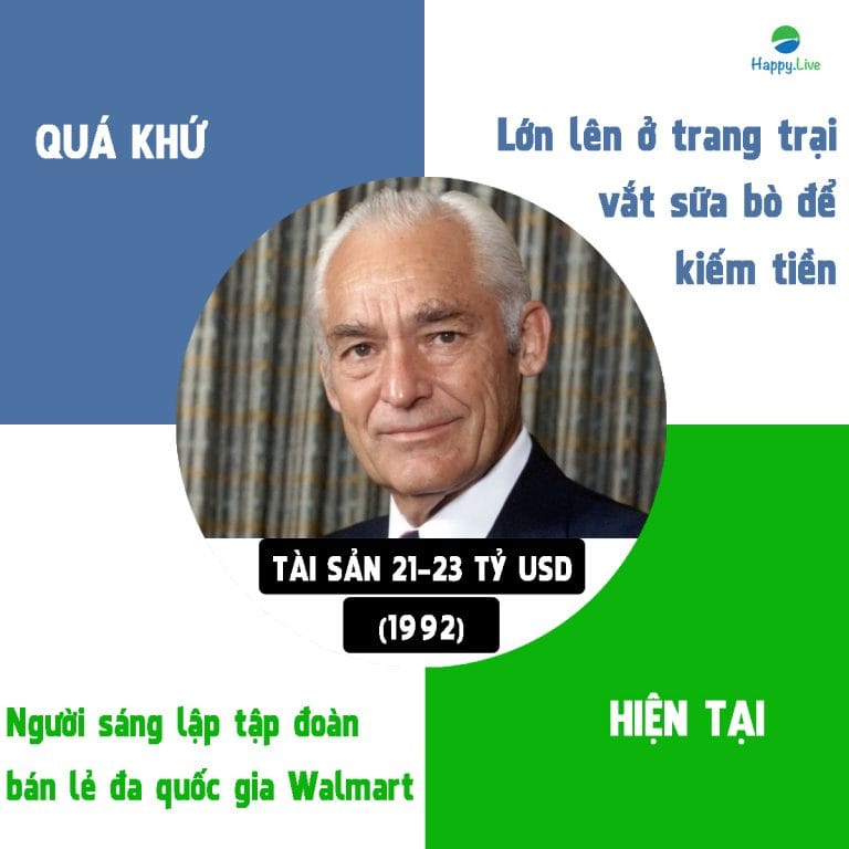 Chuyện làm giàu của 10 tỷ phú từng nghèo rớt mùng tơi