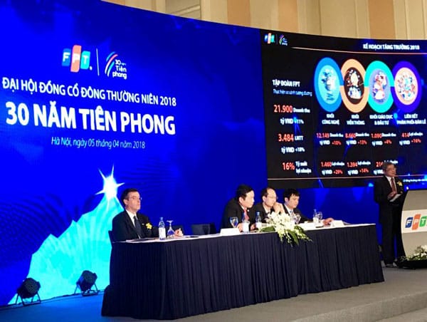 Đại hội cổ đông FPT 2018