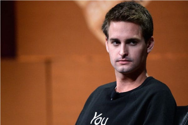 Sinh ra trong gia đình giàu có, Evan Spiegel vẫn tự xây dựng được sự nghiệp của riêng mình.