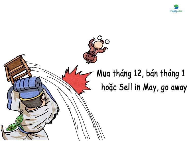 Mua tháng 12, bán tháng 1 hoặc Sell in May, go away