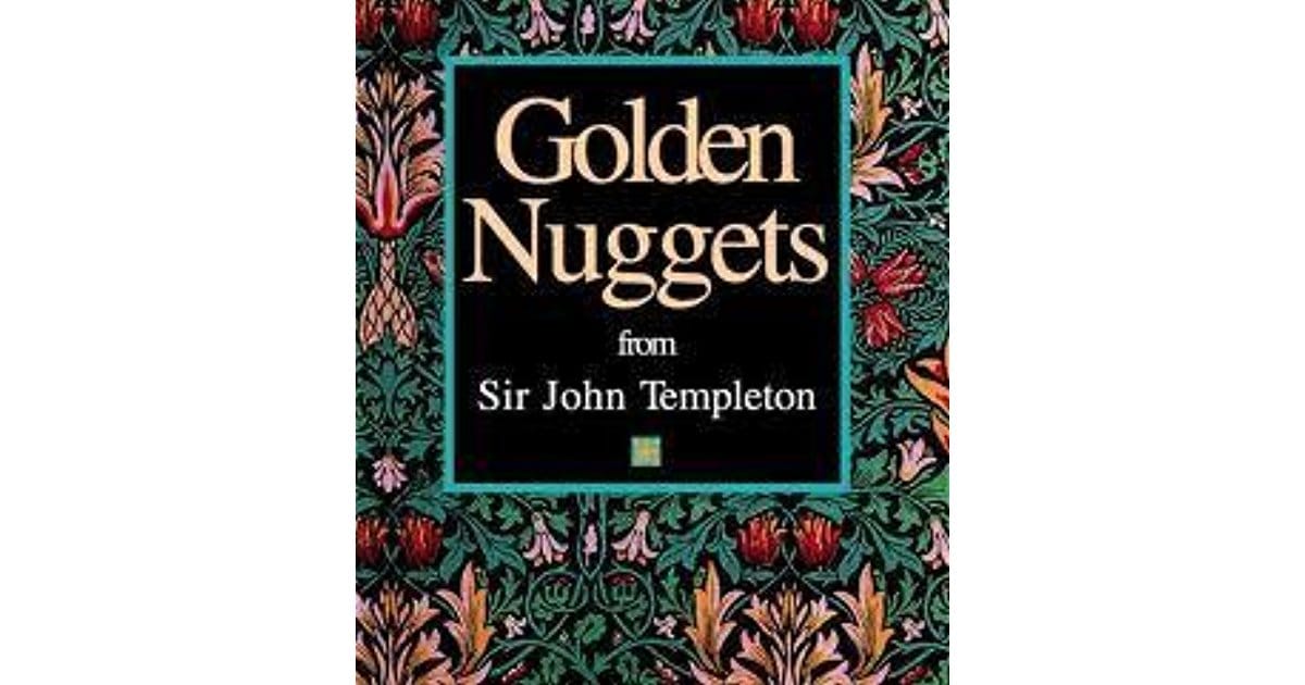 “Golden Nuggets From Sir John Templeton”, sách  John Templeton