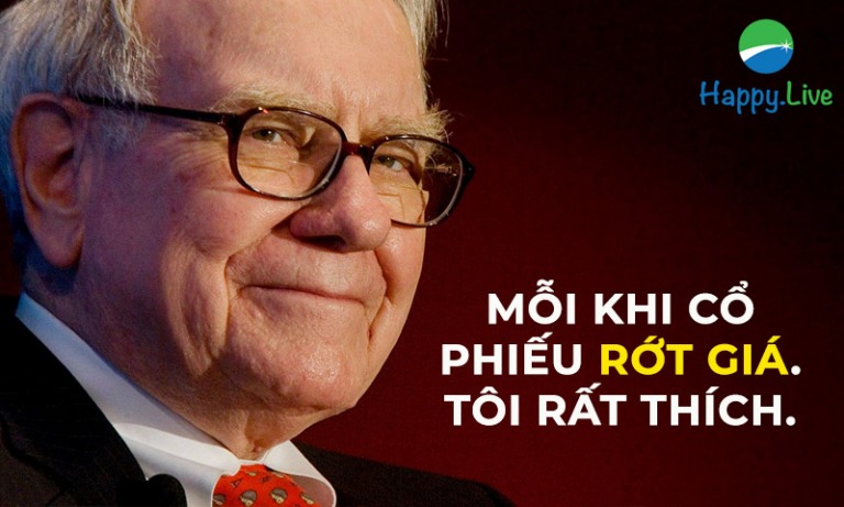 Warren Buffett: Giá cổ phiếu giảm là dịp mua vào