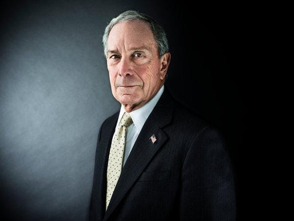 Michael Bloomberg "Ánh sáng soi đường" của Dorsey