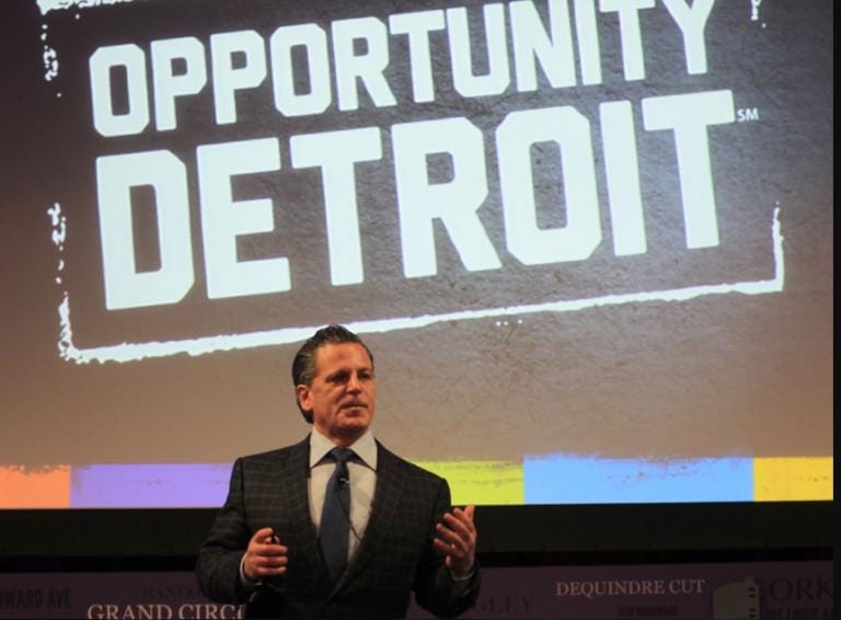 Dan Gibert người sáng lập Quicken Loans và đồng thời là chủ tịch của Detroit Venture Partners