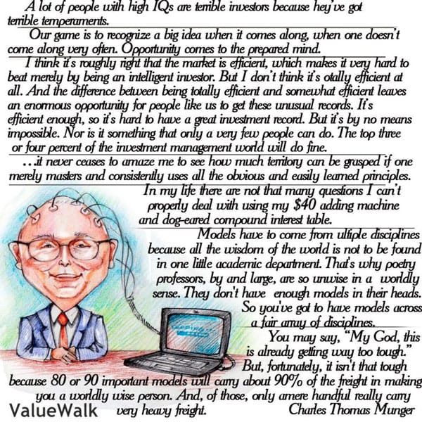 Lời khuyên của Charlie Munger 