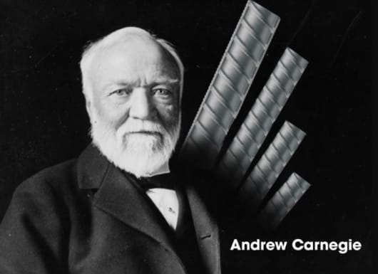 Andrew Carnegie dành mọi nguồn vốn và tâm trí để sản xuất thép chất lượng cao.
