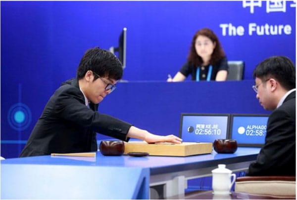AlphaGo đánh bại Ke Jie. Nguồn: CNBC