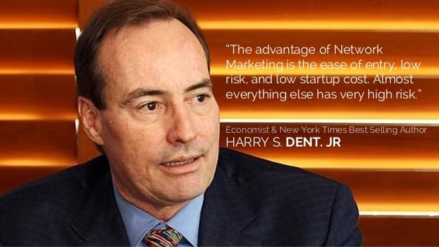 Harry Dent, thương vụ để đời