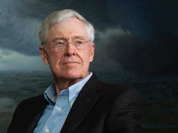 2 bước ngoặt lớn trong cuộc đời sự nghiệt tỷ phú Charles Koch
