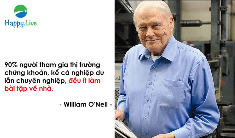 5 triết lý đầu tư của William O'Neil