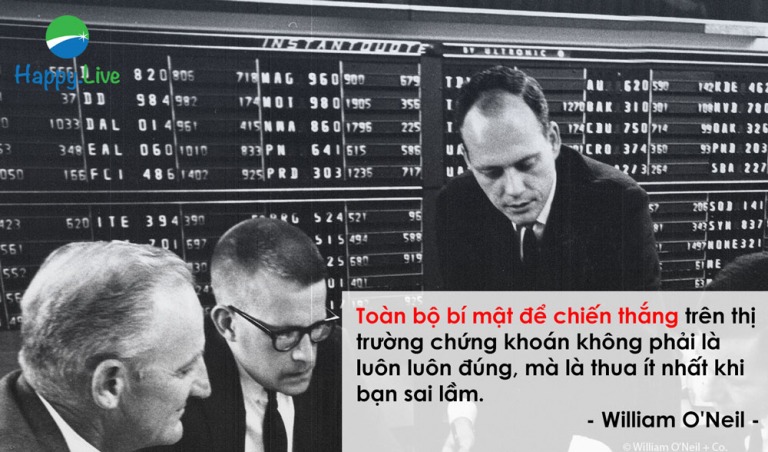5 triết lý đầu tư của William O'Neil