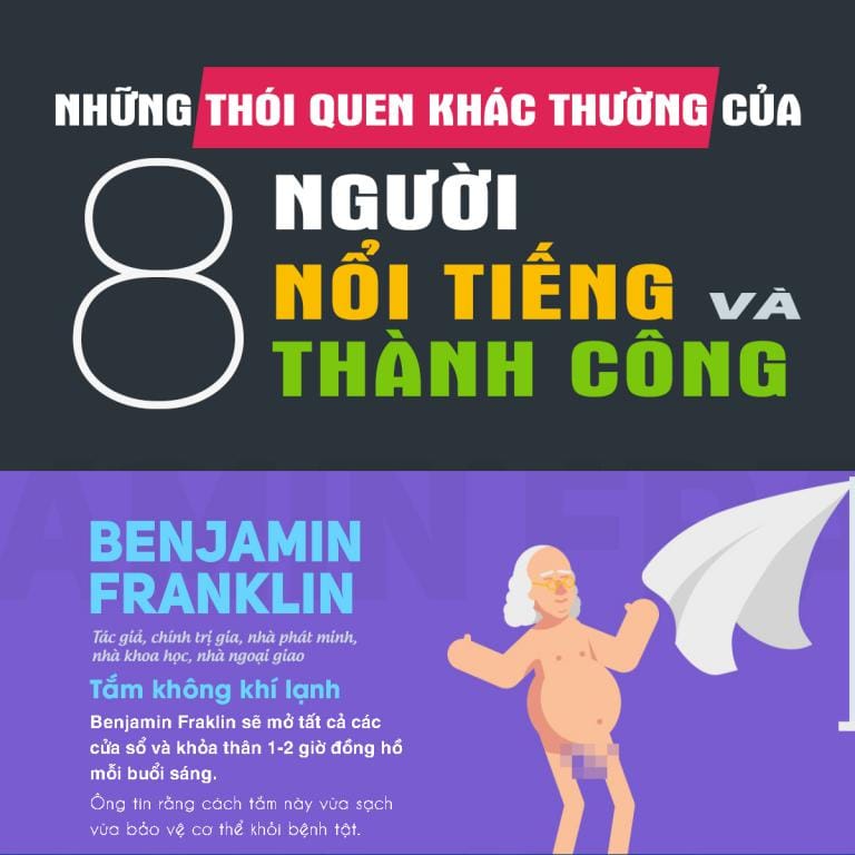 NHỮNG THÓI QUEN VÔ CÙNG KỲ LẠ CỦA NGƯỜI THÀNH CÔNG