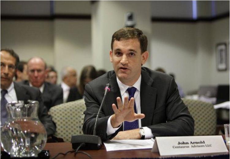 John Arnold trong buổi điều trần ở Washington D.C. Nguồn: Forbes Magazine