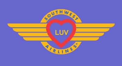Logo đầu tiên của hãng có hình trái tim màu đỏ tươi.