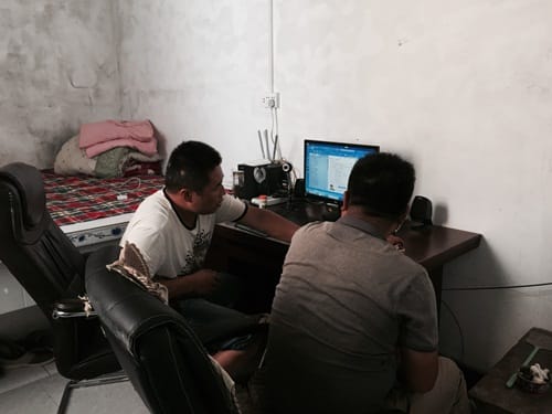 nông dân Trung Quốc chơi chứng khoán