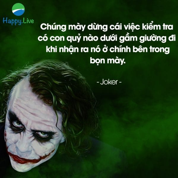 16 câu nói của các nhân vật phản diện