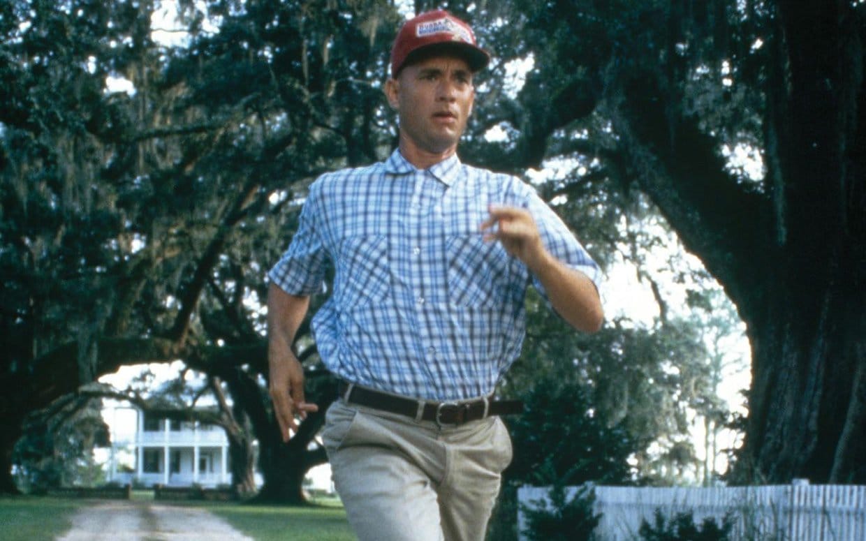 Forrest Gump luôn tiến lên phía trước bằng nỗ lực không ngừng
