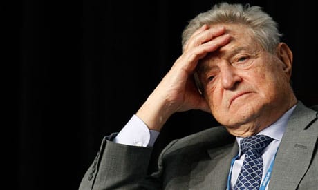 George Soros là một nhà đầu cơ từng khuynh đảo thị trường tài chính nhiều nước.