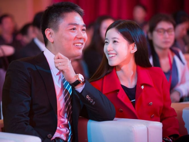 2 vợ chồng của tỉ phú Richard Liu đang là thần tượng của rất nhiều người Trung Quốc 