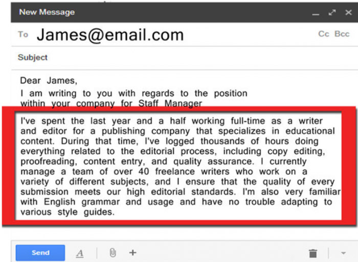 Hãy viết email theo cách mà bạn cũng muốn đọc. 
