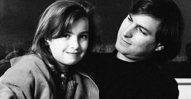 Steve Jobs và con gái Lisa Brennan-Jobs