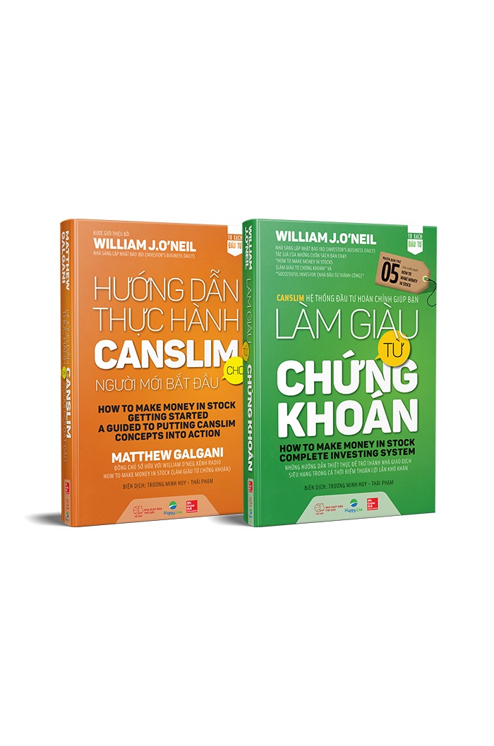 Bộ sách Làm Giàu Từ Chứng Khoán, Hướng Dẫn Thực Hành CANSLIM cho người mới bắt đầu