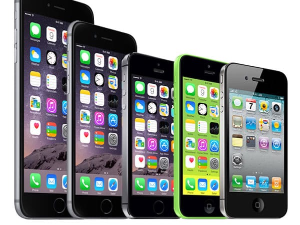 Dòng điện thoại của Applr không ngừng phát triển từng ngày
