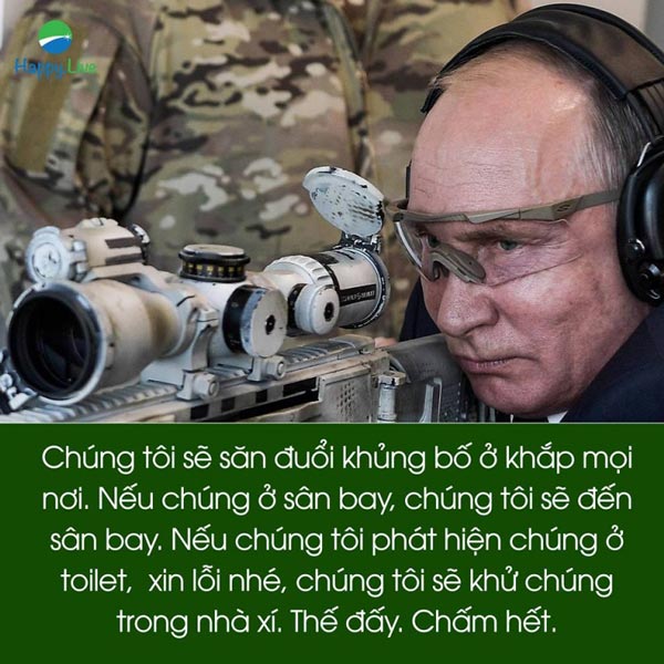 Tổng thống Putin và 10 câu nói đầy chất thép