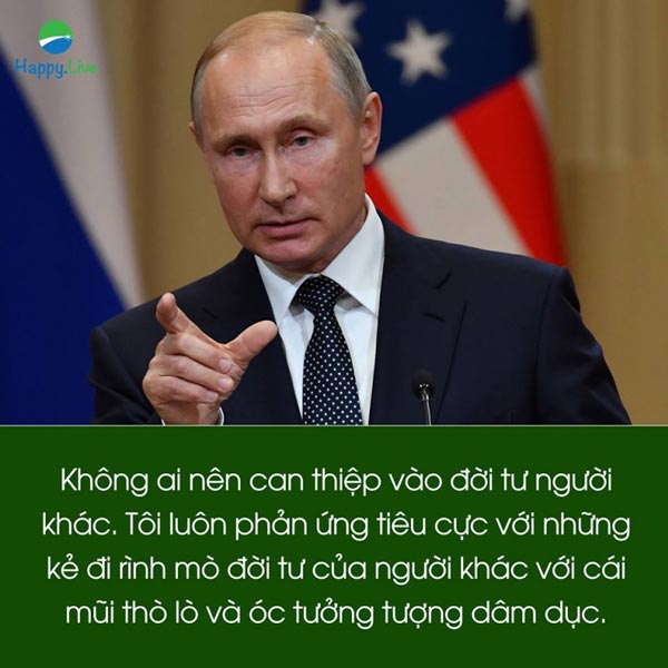 Tổng thống Putin và 10 câu nói đầy chất thép
