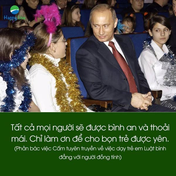 Tổng thống Putin và 10 câu nói đầy chất thép