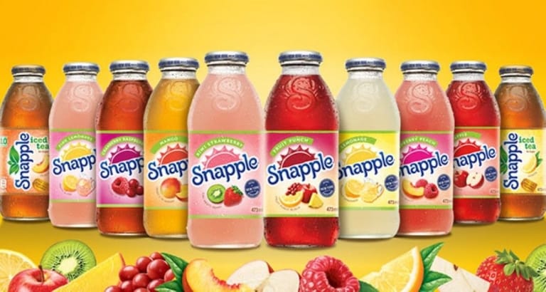 Snapple - Câu chuyện về cái nắp chai thú vị