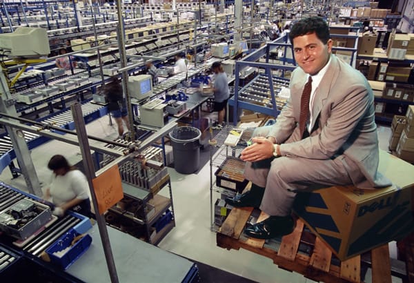 Michael Dell thành lập công ty từ năm 1984