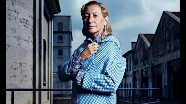 Muiccia Prada được giao trọng trách lèo lái tập đoàn Prada