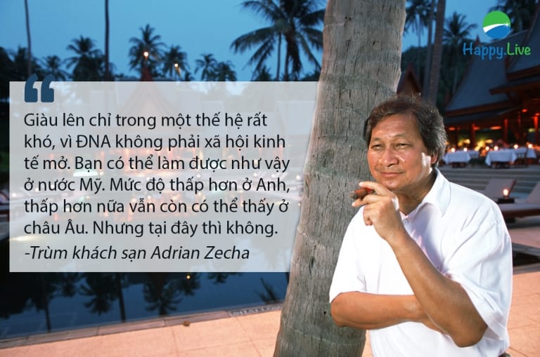 Adrian Zecha, một trùm kinh doanh khách sạn