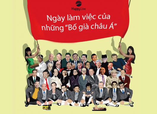 Một ngày làm việc của những “Bố già châu Á” bận rộn đến mức nào?