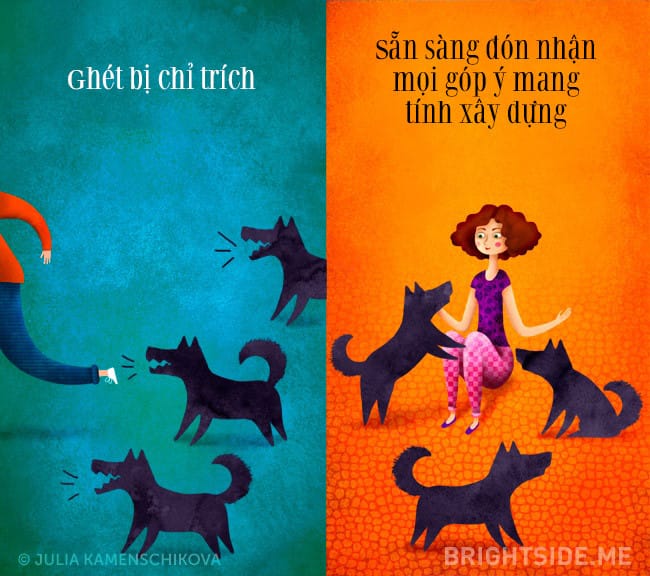 Họ ghét bị chê bai hay chỉ trích, thậm chí ghét luôn cả những người chỉ trích, chê bai họ mà không hiểu rằng chính những lời nhận xét đó mới làm mình tiến bộ.