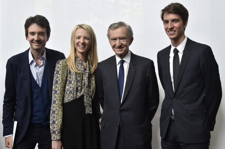 Bernard Arnault và các con
