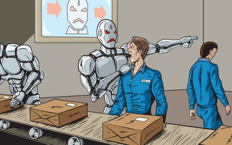 Không thể phủ nhận, lo lắng robot và AI có thể lấy đi một số công việc của con người là hoàn toàn có cơ sở