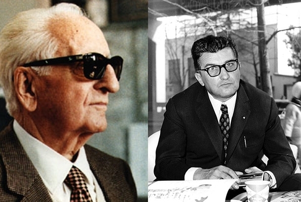 Enzo Ferrari vs Ferruccio Lamborghini