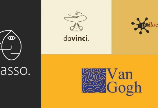 Nếu còn sống, logo của các danh họa nổi tiếng thế giới trông như thế nào?