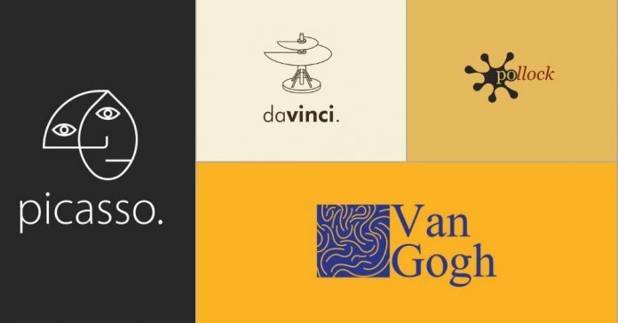 Nếu còn sống, logo của các danh họa nổi tiếng thế giới trông như thế nào?