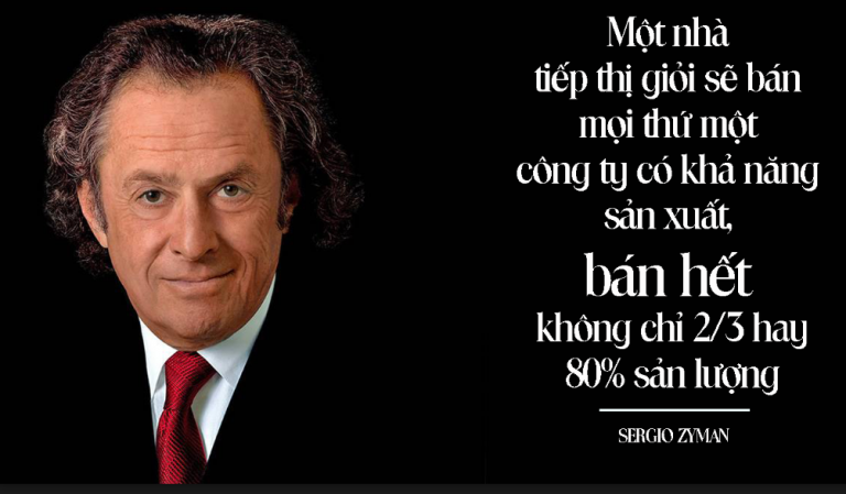 Sergio Zyman - CMO Cocacola - Tác giả sách Marketing giỏi phải kiếm được tiền