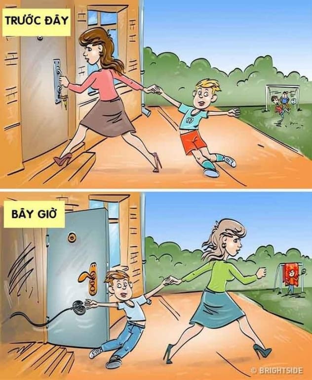 8 mẩu chuyện thể hiện sự khác biệt giữa trẻ em xưa và nay