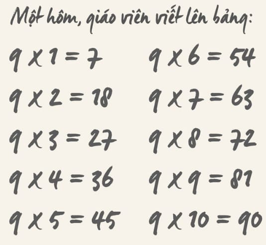 9×1=7: Hãy cứ sai đi vì cuộc đời cho phép