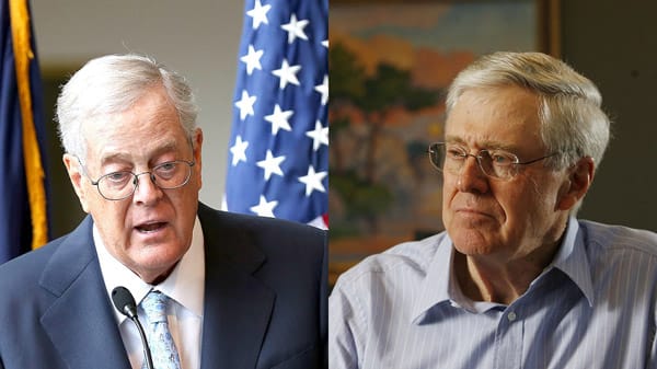 Hai anh em nhà Kock:  David và Charles