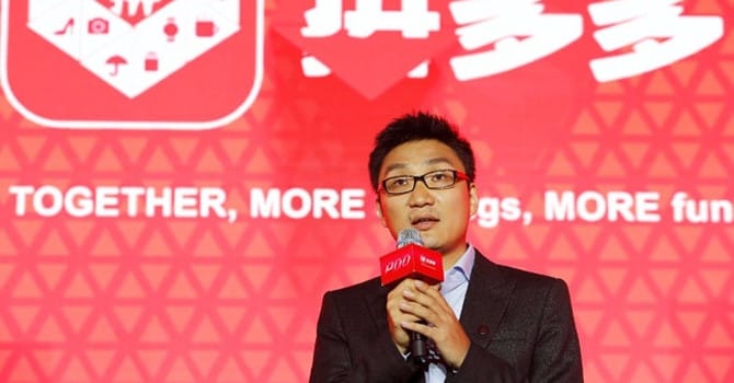 Colin Huang, người sáng lập Pinduoduo